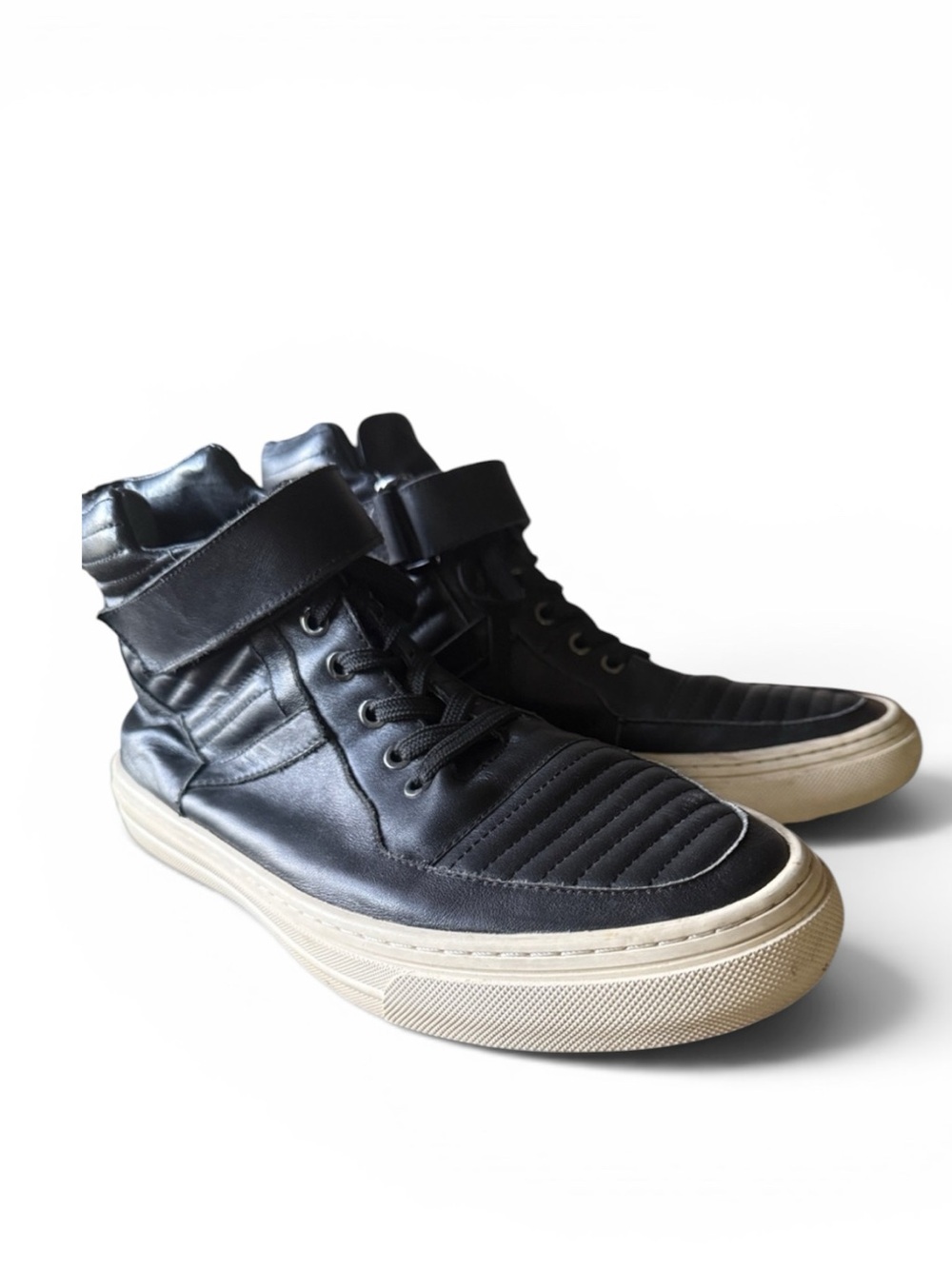 VINTAGE FOUNDRY COMPANY men’s leather high top size 11 very good condition